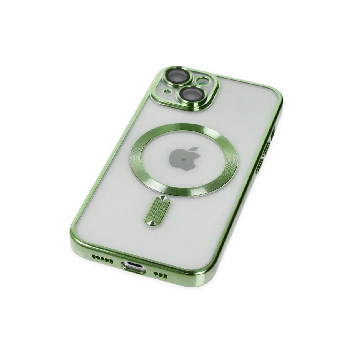 Apple İphone 14 Kılıf Kross Magneticsafe Kapak - Koyu Yeşil