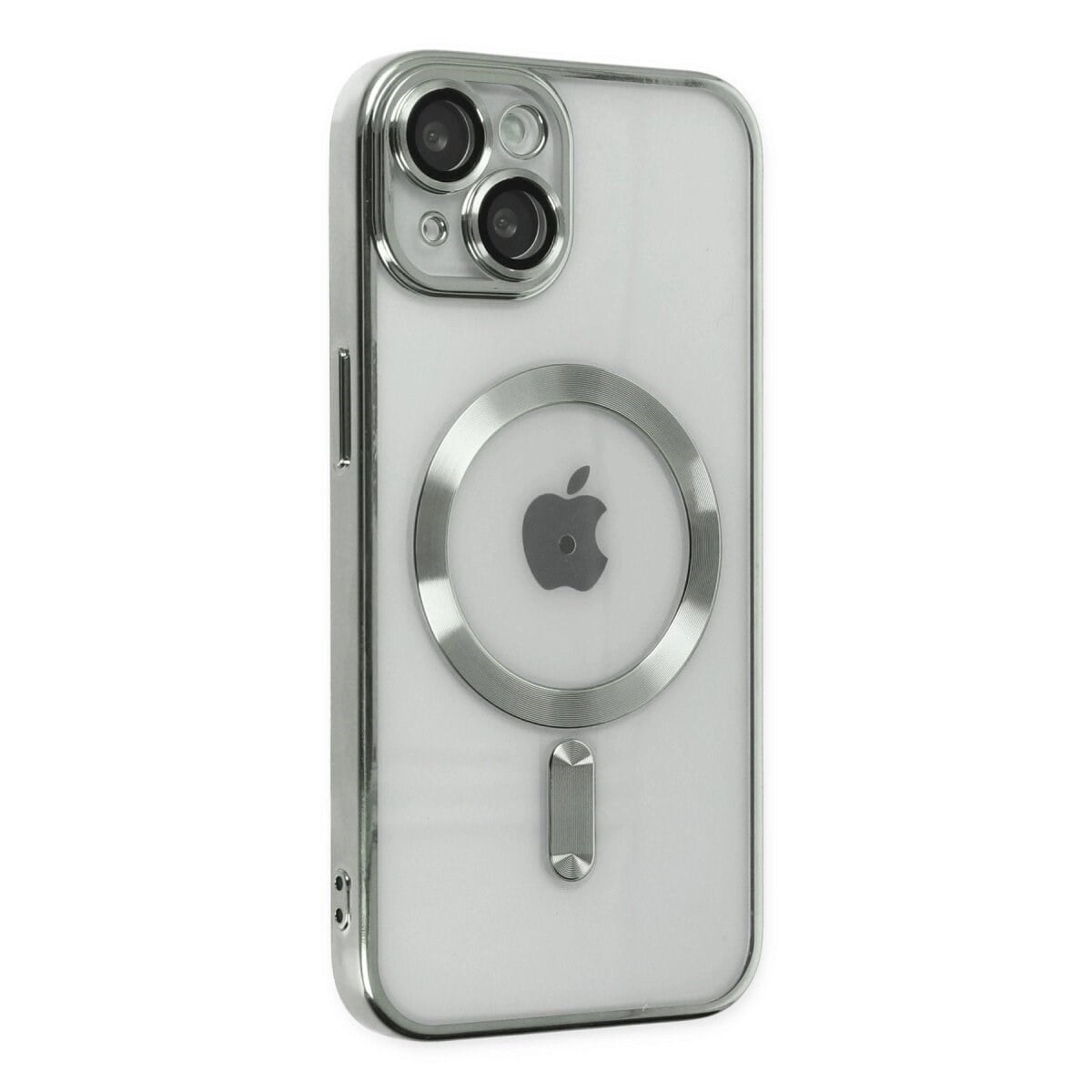Apple İphone 14 Kılıf Kross Magneticsafe Kapak - Gümüş