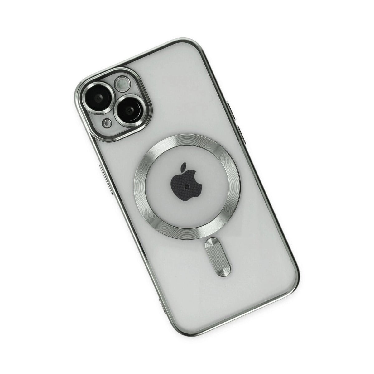 Apple İphone 14 Kılıf Kross Magneticsafe Kapak - Gümüş