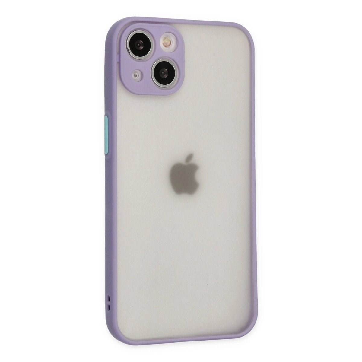 Apple İphone 14 Kılıf Montreal Silikon Kapak - Mor