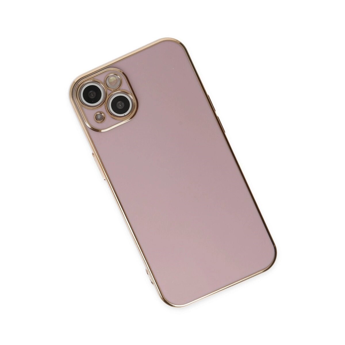 Apple İphone 14 Kılıf Volet Silikon - Mor