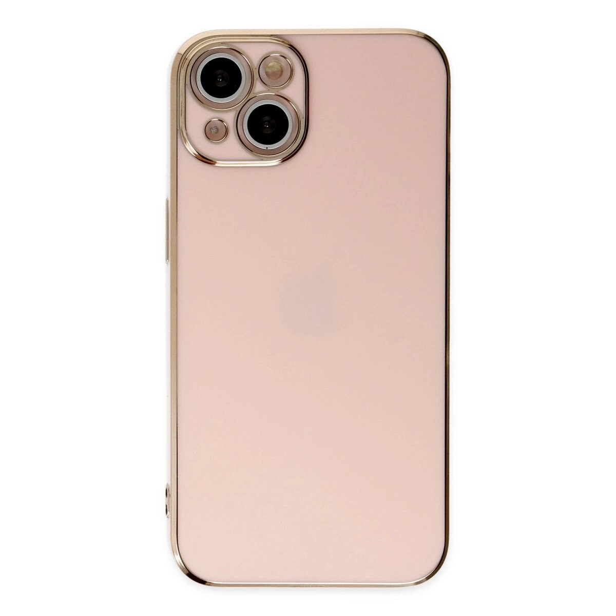 Apple İphone 14 Kılıf Volet Silikon - Pembe