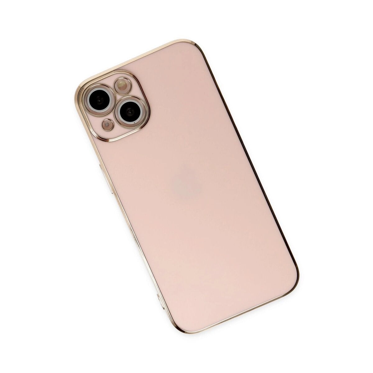 Apple İphone 14 Kılıf Volet Silikon - Pembe