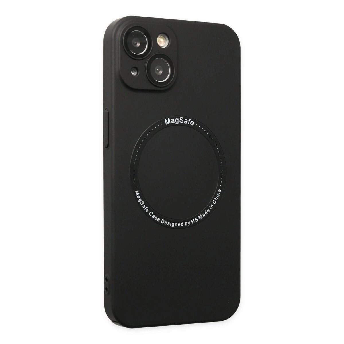 Apple İphone 14 Plus Kılıf Jack Magneticsafe Lens Silikon - Siyah