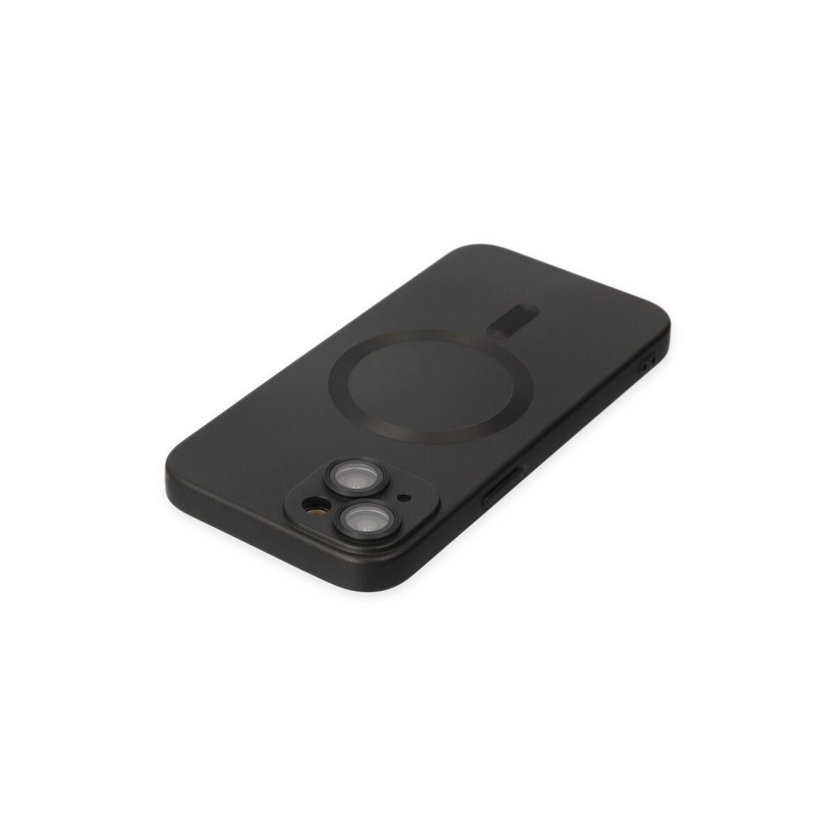 Apple İphone 14 Plus Kılıf Moshi Lens Magneticsafe Silikon - Siyah