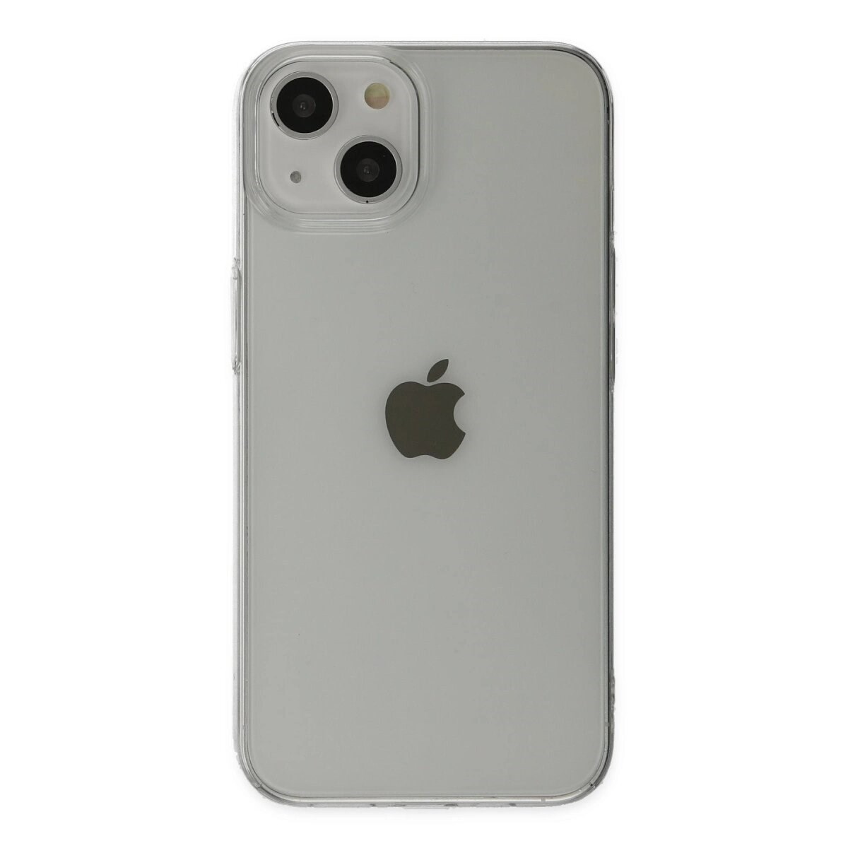 Apple İphone 14 Plus Kılıf Pc Sert Şeffaf Kapak - Şeffaf