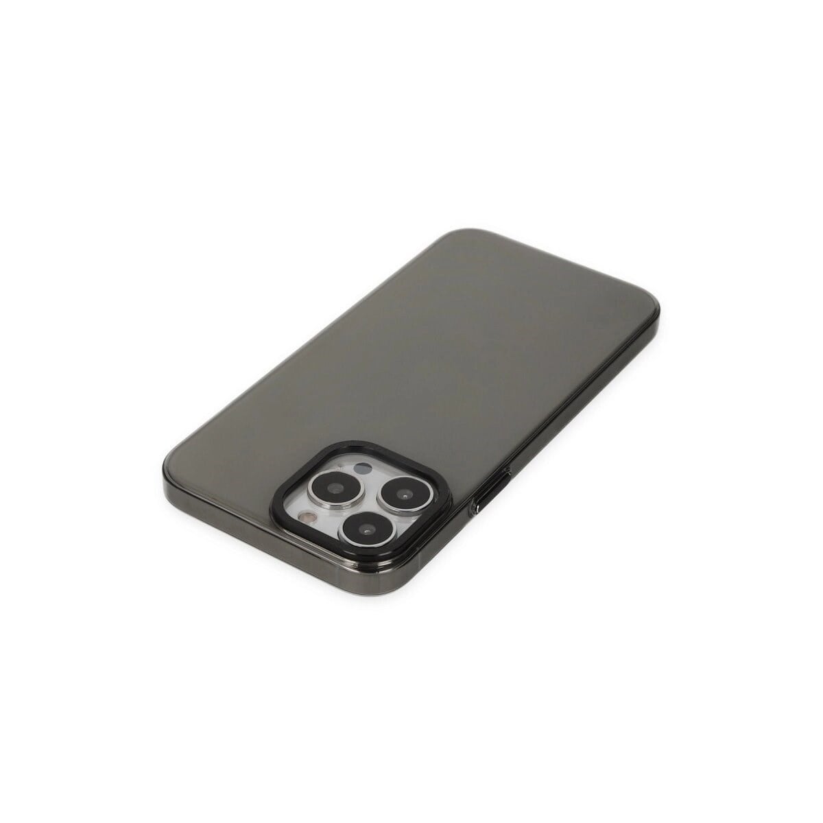 Apple İphone 14 Pro Kılıf Anka Pc Sert Metal Kapak - Siyah