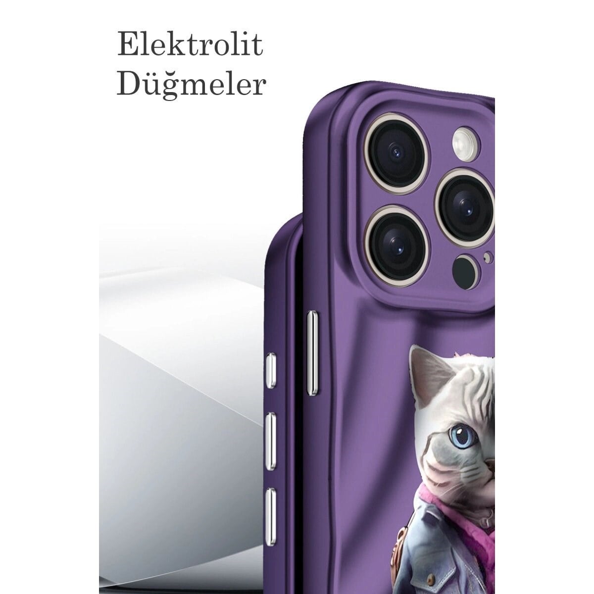 Apple İphone 14 Pro Kılıf Crew Desenli Kapak - Çiçek