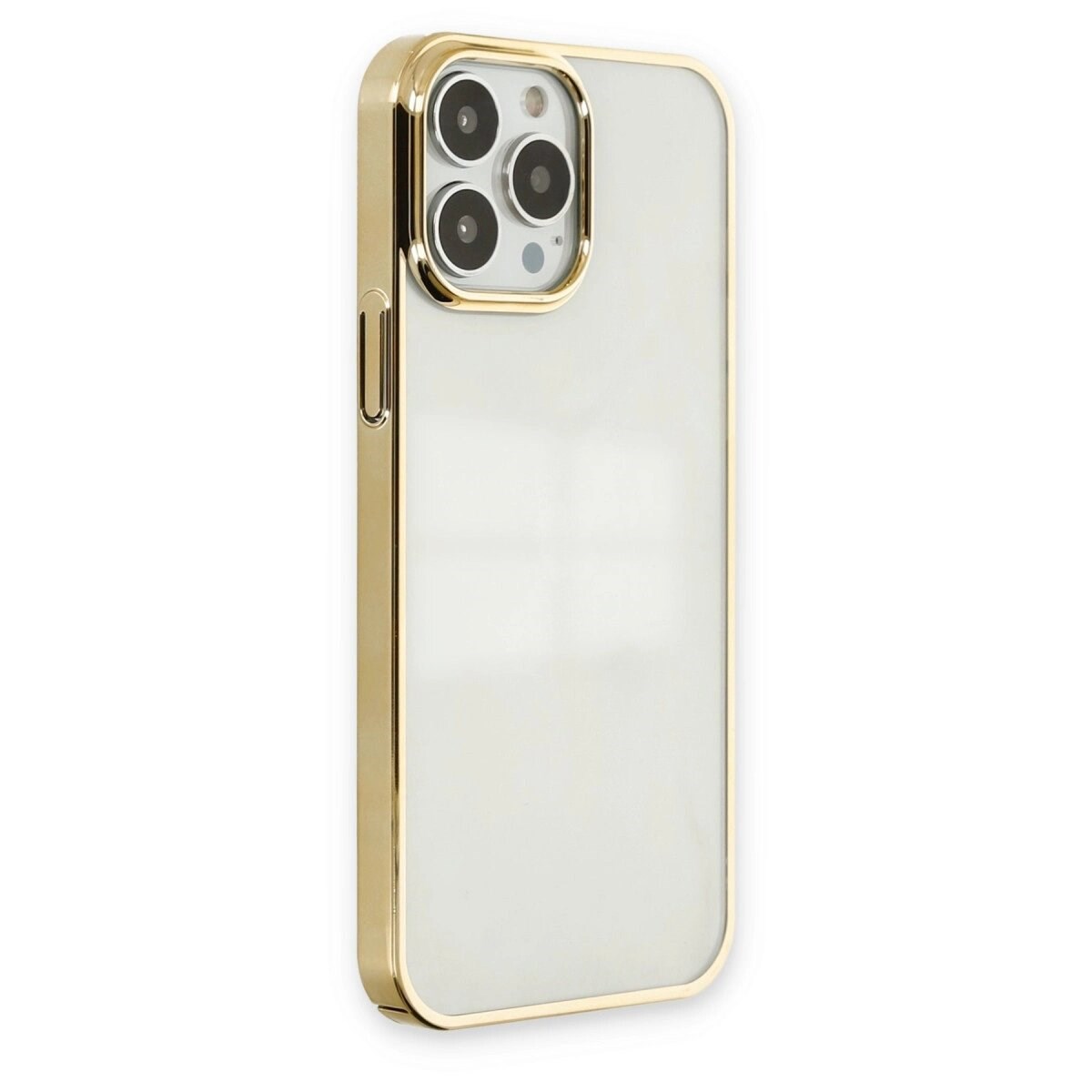 Apple İphone 14 Pro Kılıf Element Silikon - Gold