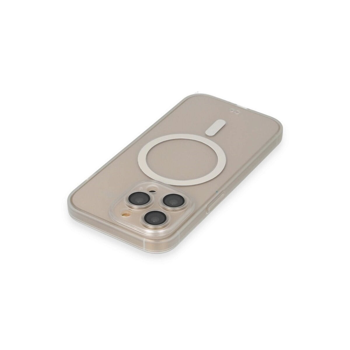 Apple İphone 14 Pro Kılıf Grand Magneticsafe Kapak - Şeffaf