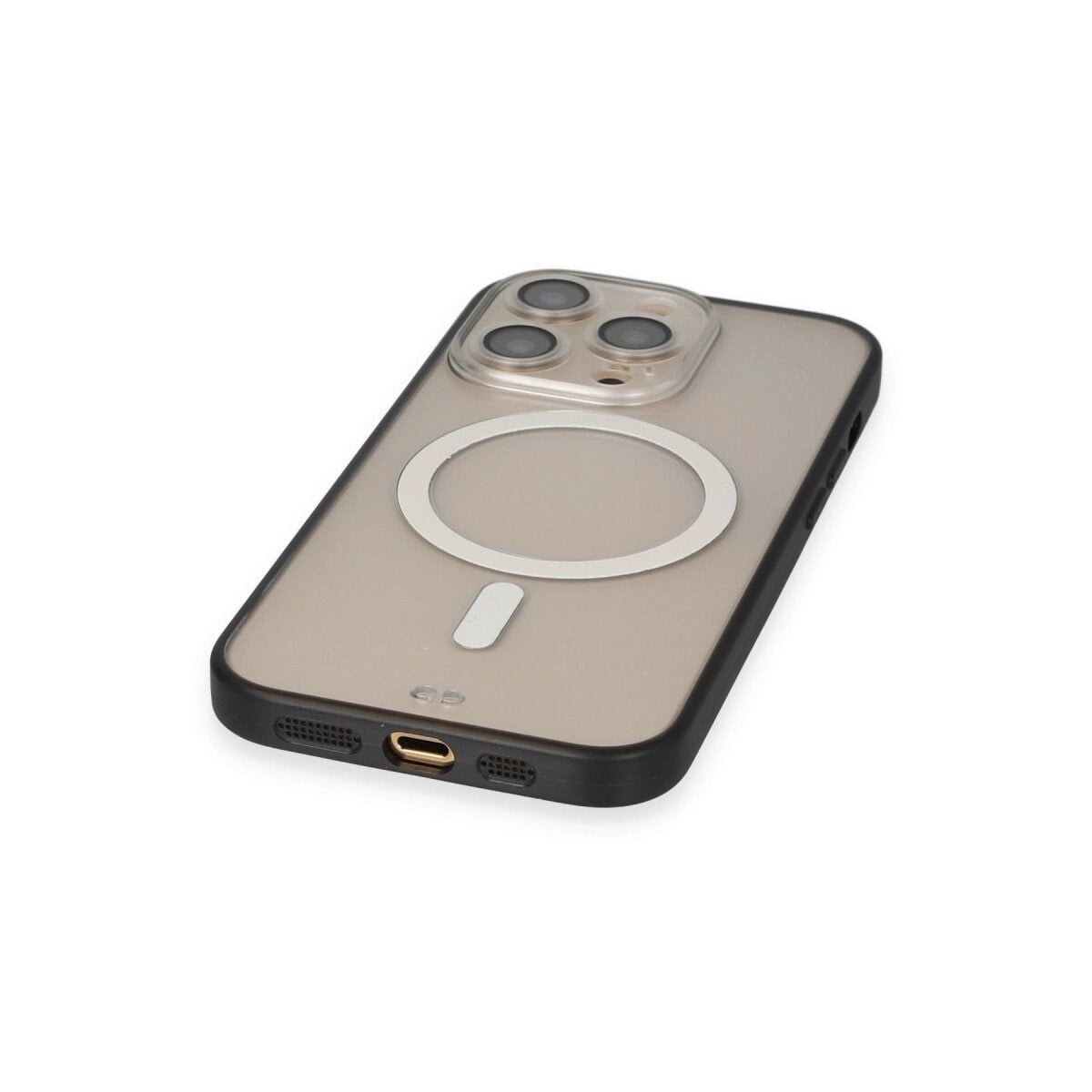 Apple İphone 14 Pro Kılıf Grand Magneticsafe Kapak - Siyah