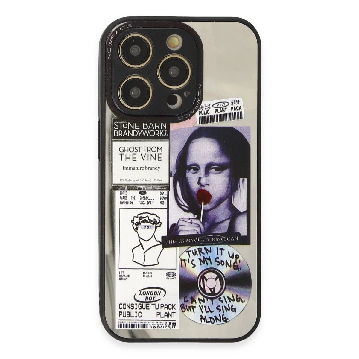 Apple İphone 14 Pro Kılıf Mirror Desenli Kapak - Mirror - 2