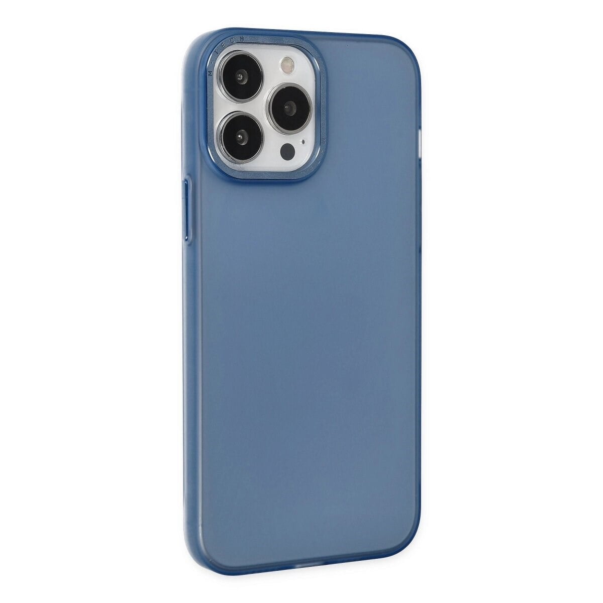 Apple İphone 14 Pro Kılıf Modos Metal Kapak - Lacivert