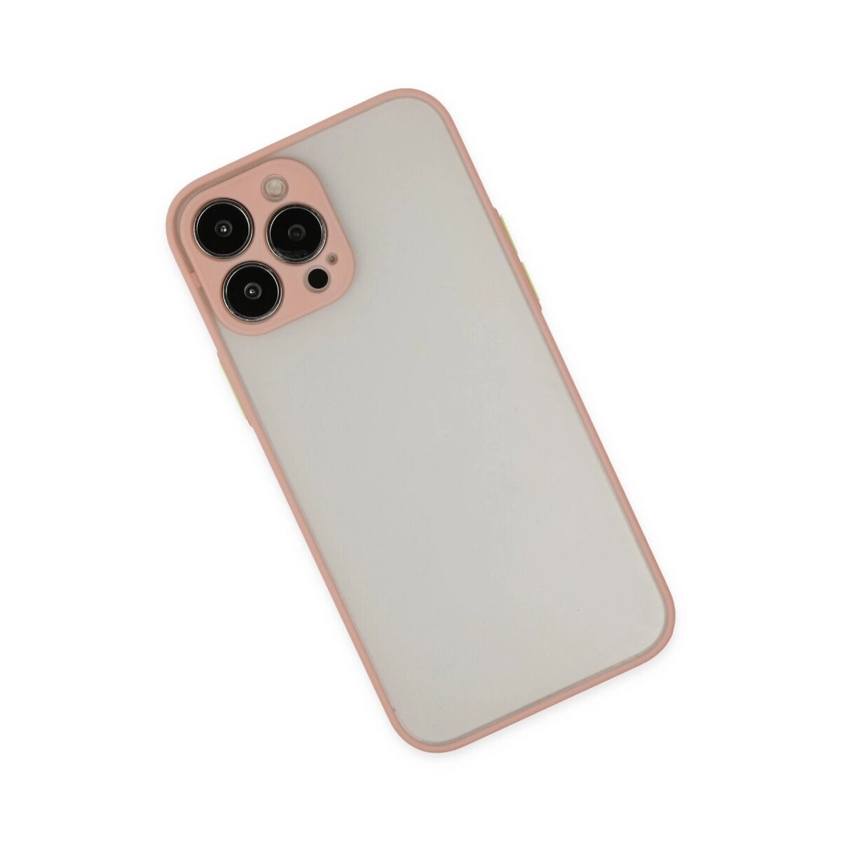 Apple İphone 14 Pro Kılıf Montreal Silikon Kapak - Pembe
