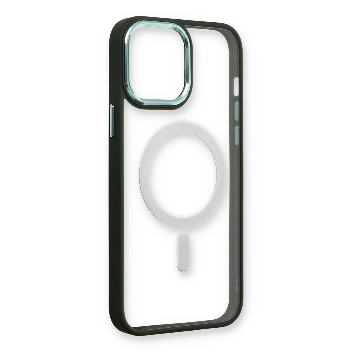 Apple İphone 14 Pro Kılıf Room Magneticsafe Silikon - Köknar Yeşili