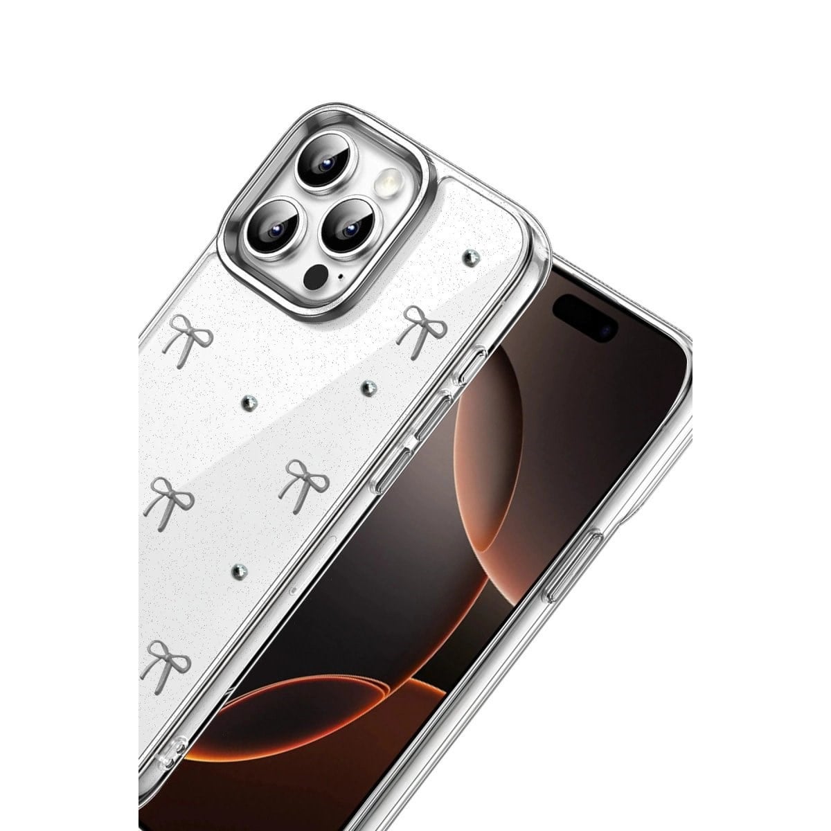 Apple İphone 14 Pro Max Fiyonk Desenli Kapak - Desen 5