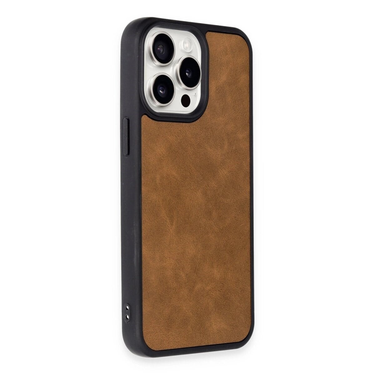 Apple İphone 14 Pro Max Kılıf Aras Deri Kapak - Taba
