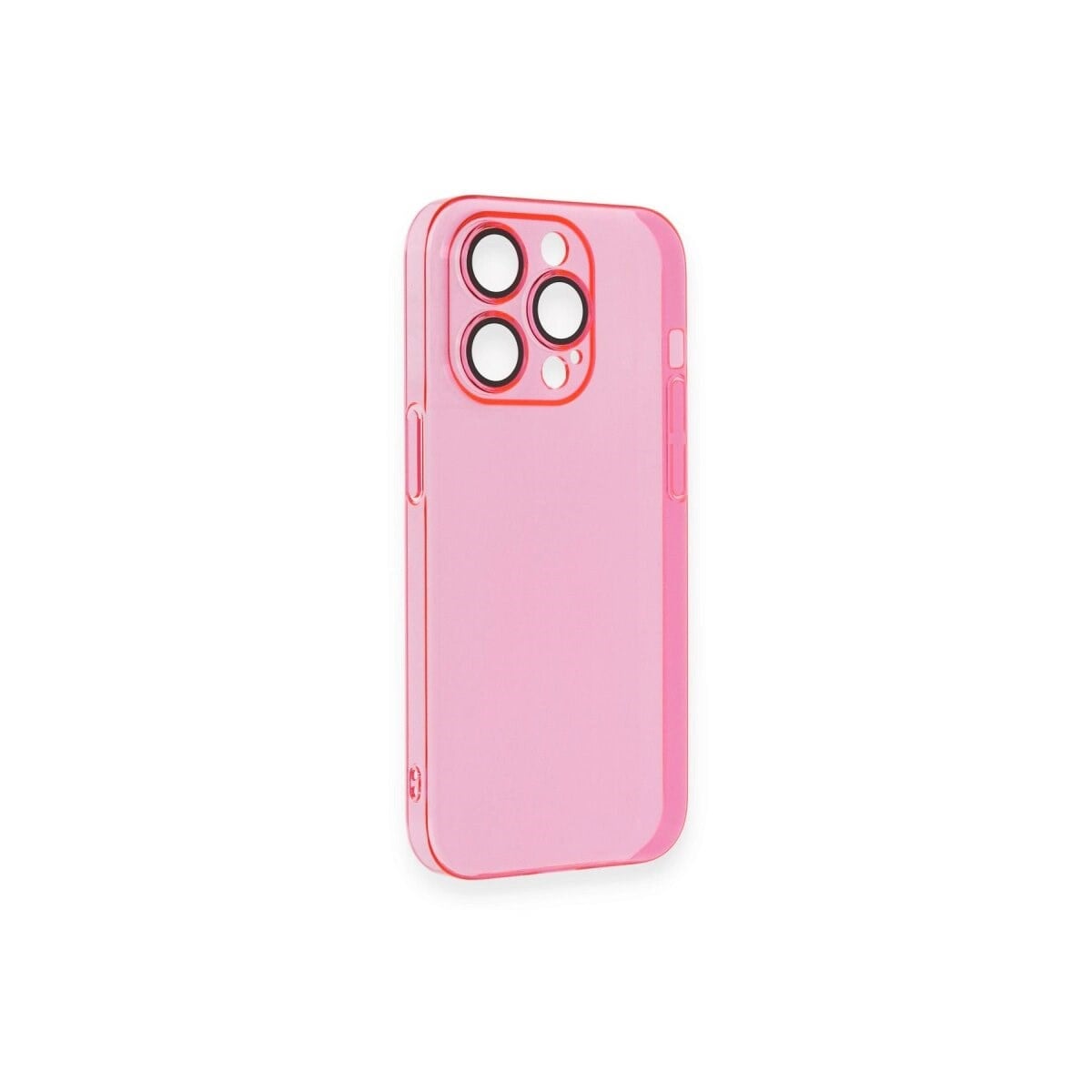 Apple İphone 14 Pro Max Kılıf Armada Lensli Kapak - Pembe