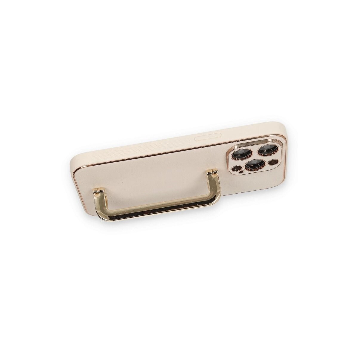 Apple İphone 14 Pro Max Kılıf Coco Elit Kapak - Gold
