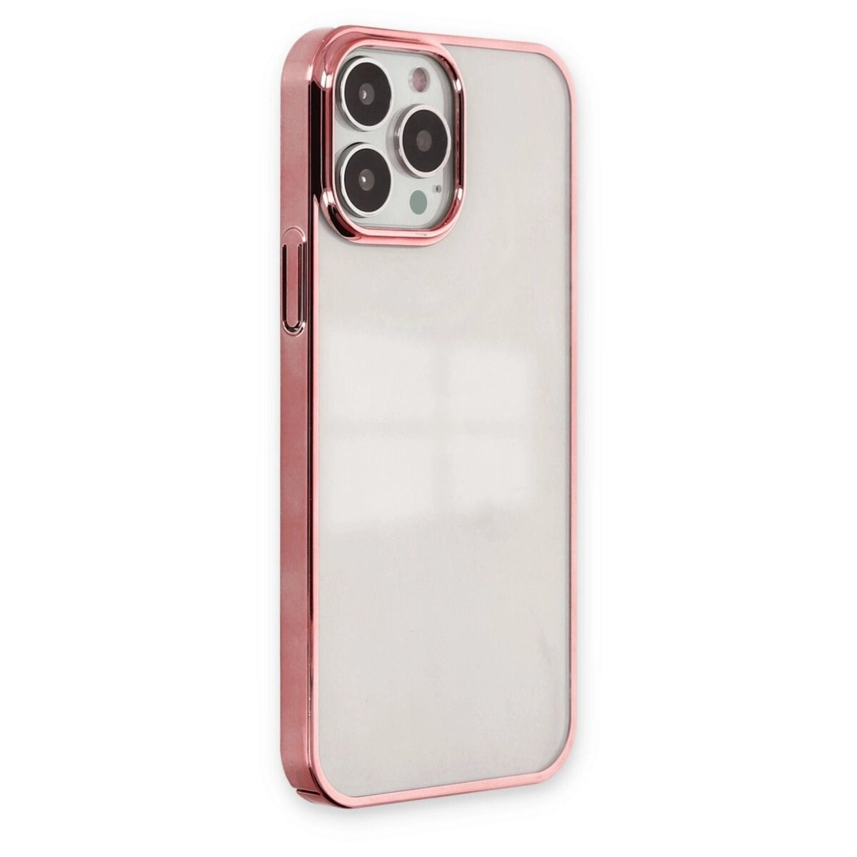 Apple İphone 14 Pro Max Kılıf Element Silikon - Pembe