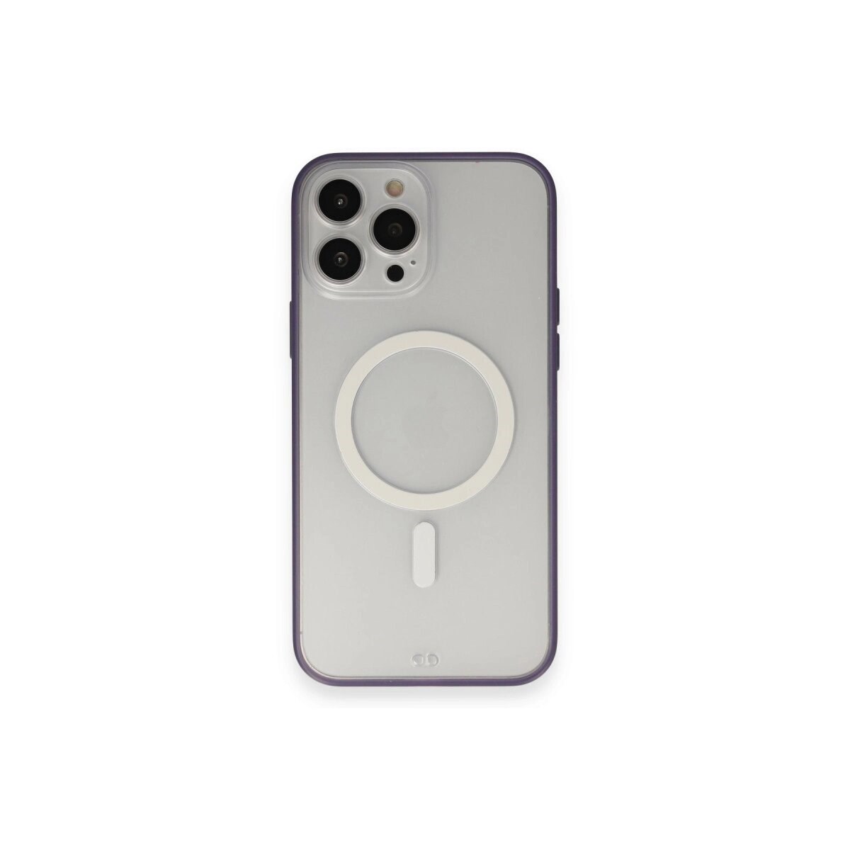 Apple İphone 14 Pro Max Kılıf Grand Magneticsafe Kapak - Mor