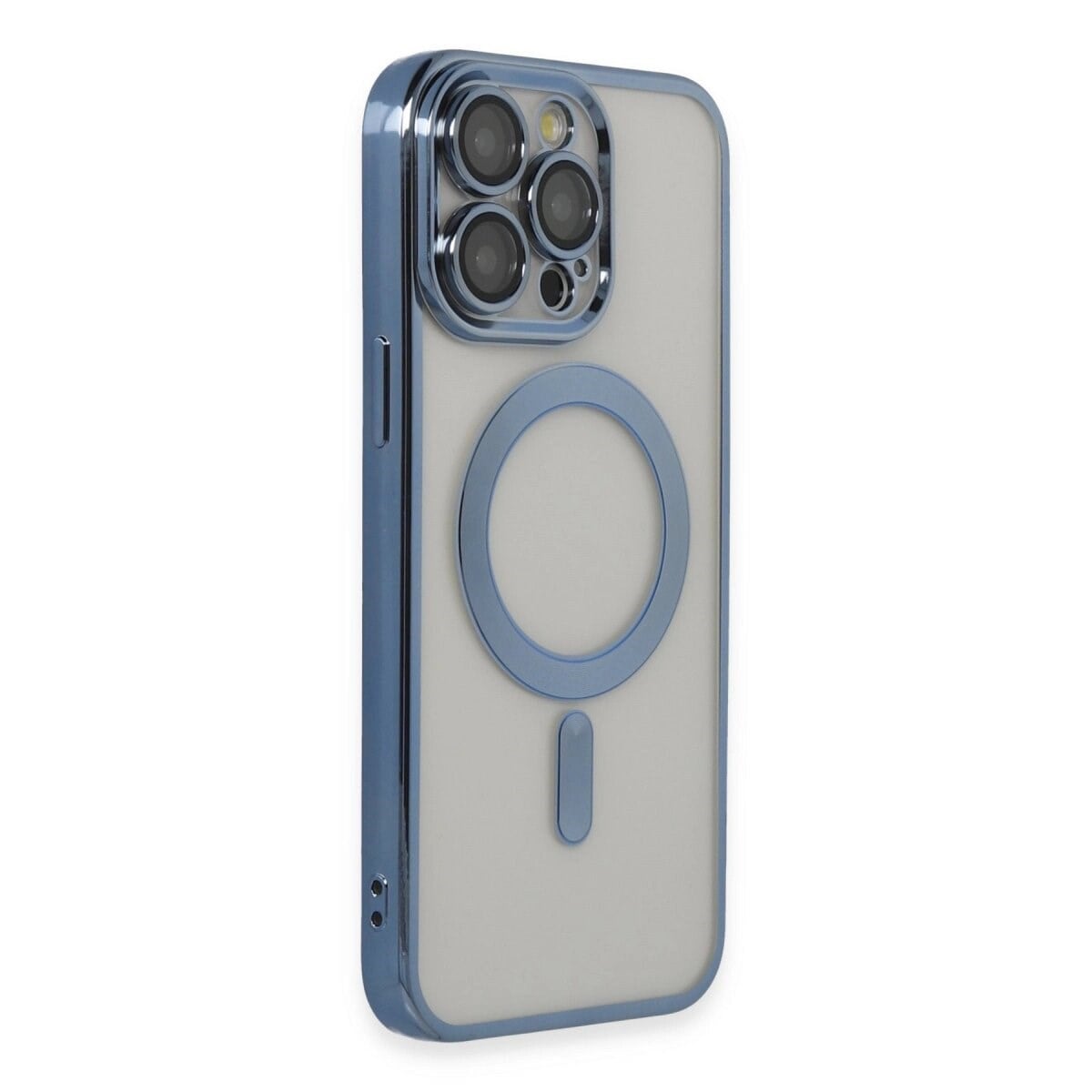 Apple İphone 14 Pro Max Kılıf Kross Magneticsafe Kapak - Sierra Blue