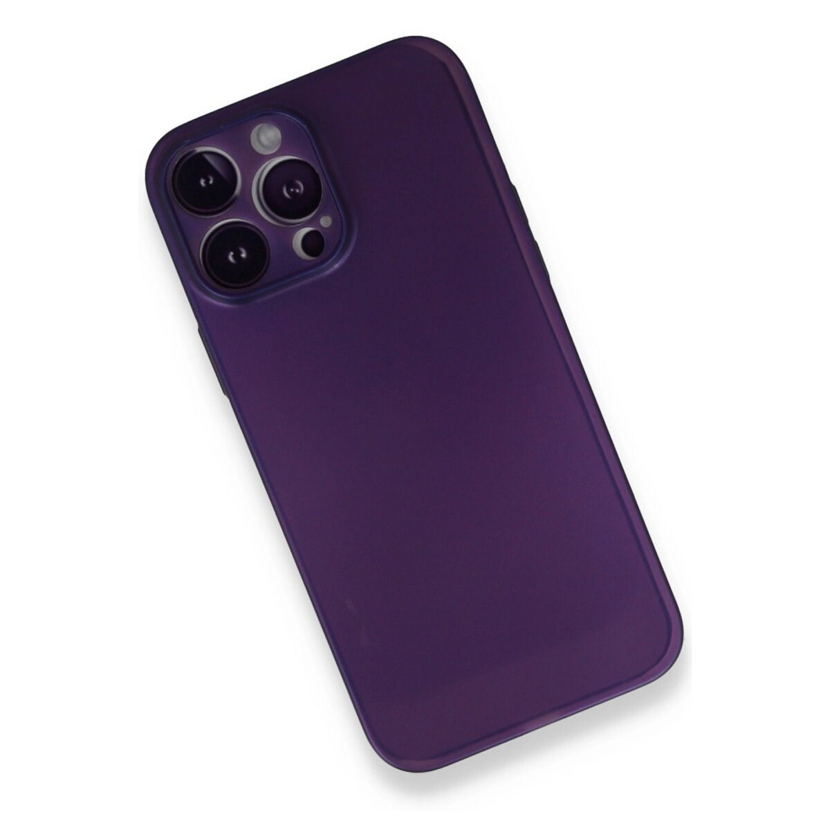Apple İphone 14 Pro Max Kılıf Pp Ultra İnce Kapak - Mor
