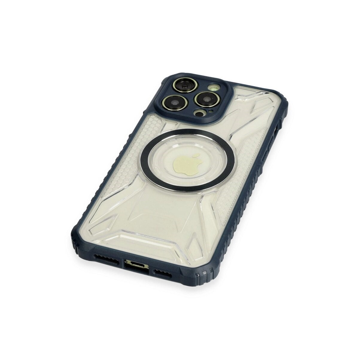 Apple İphone 14 Pro Max Kılıf Prag Magneticsafe Kapak - Lacivert