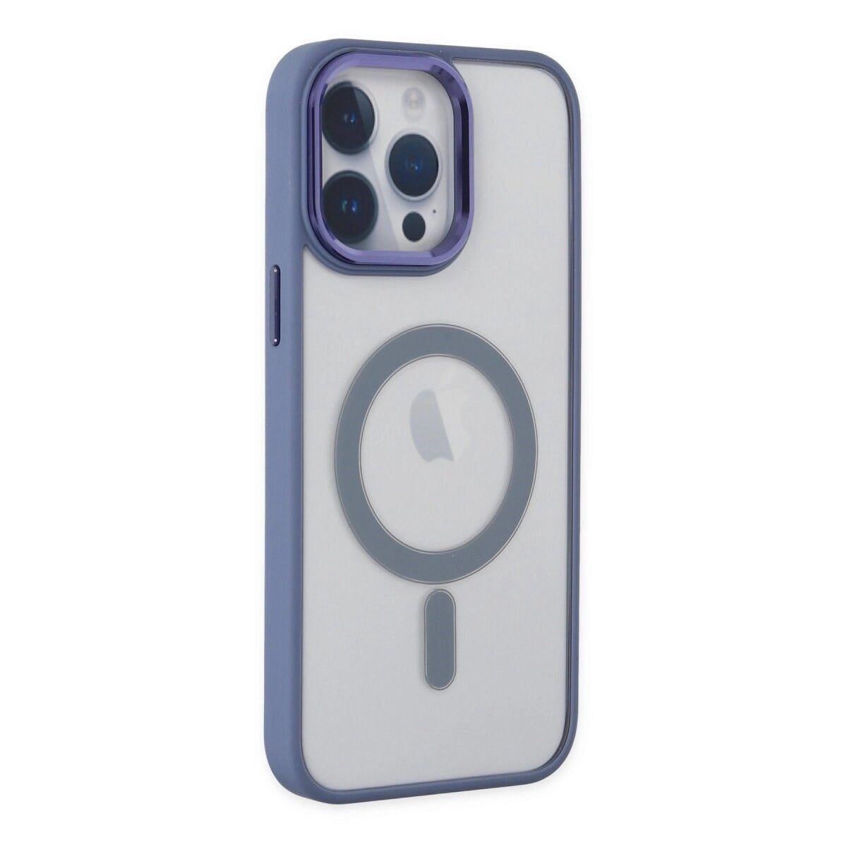 Apple İphone 14 Pro Max Kılıf Room Magneticsafe Silikon - Sierra Blue