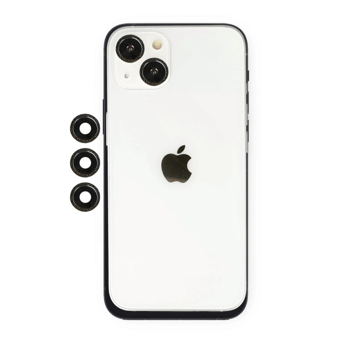 Apple İphone 14 Shine Kamera Lens - Siyah