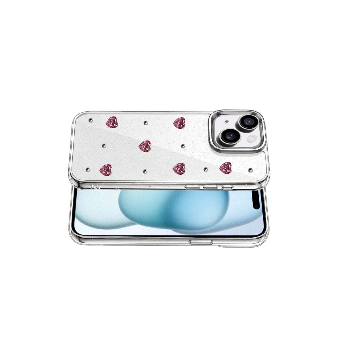 Apple İphone 15 Fiyonk Desenli Kapak - Desen 3