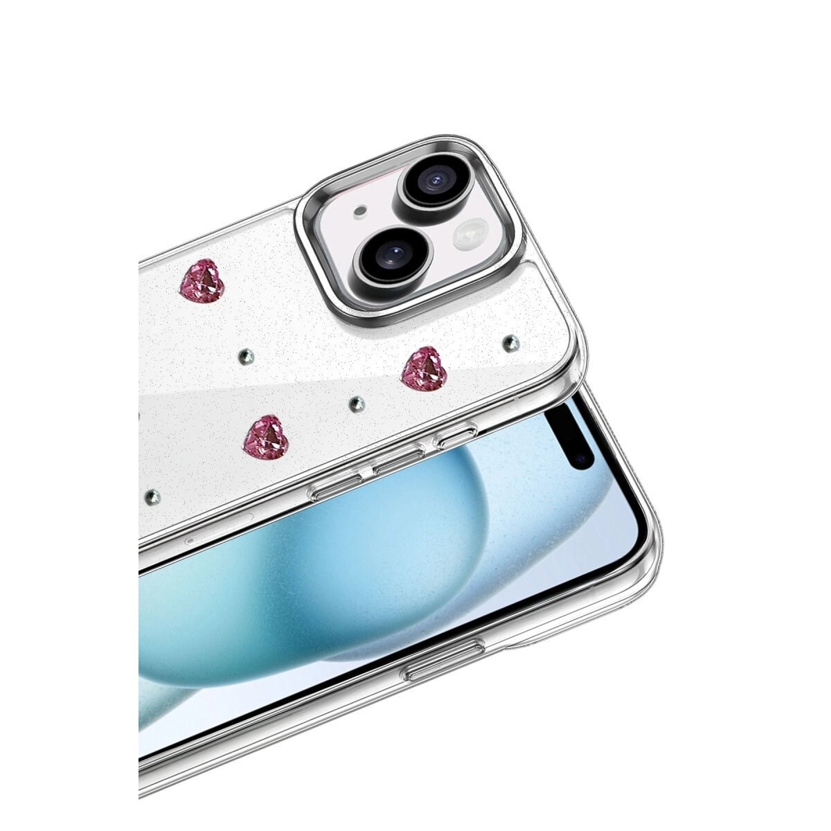 Apple İphone 15 Fiyonk Desenli Kapak - Desen 3