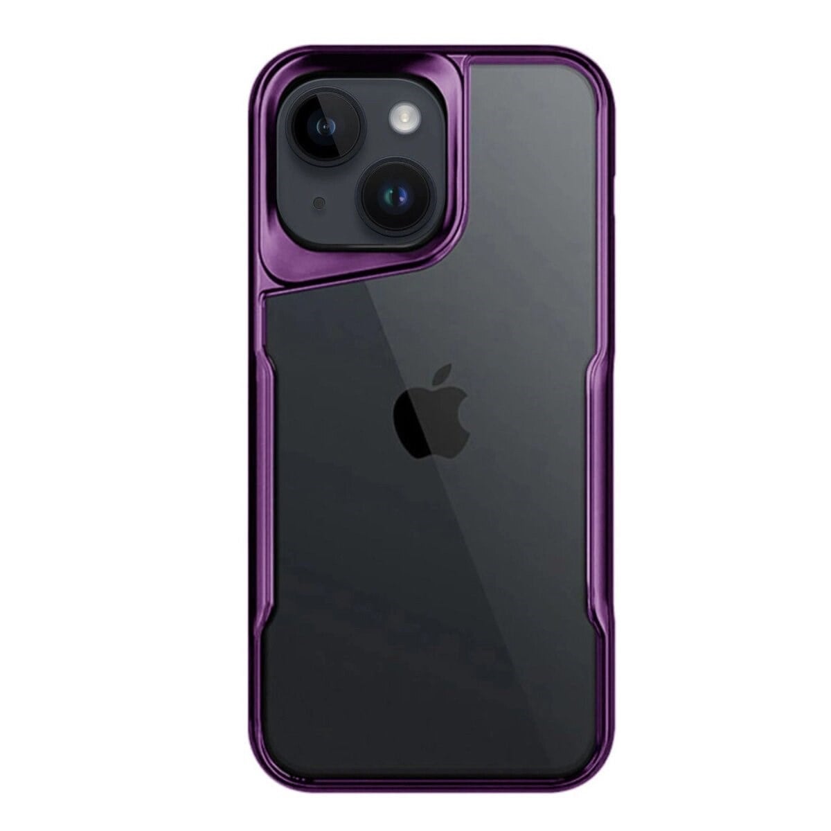 Apple İphone 15 Kılıf Boyi Silikon Kapak - Derin Mor
