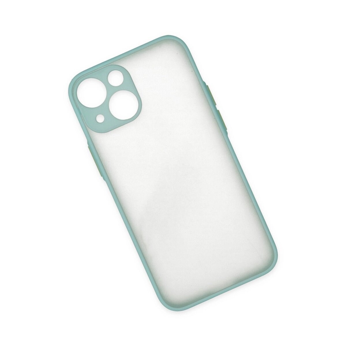 Apple İphone 15 Plus Kılıf Montreal Silikon Kapak - Açık Yeşil