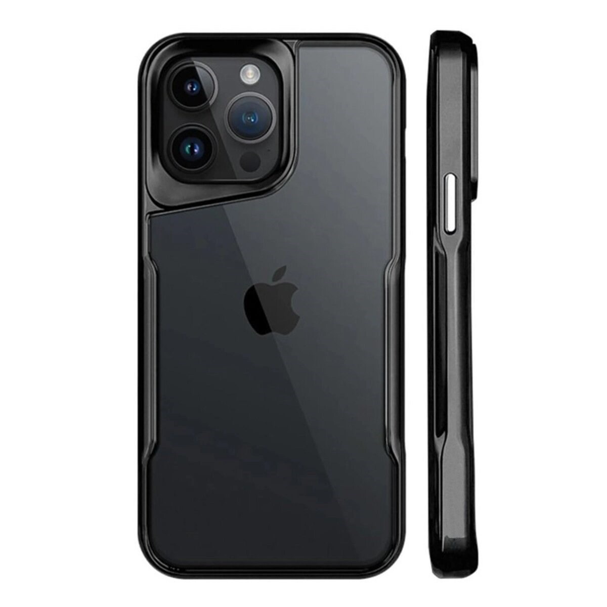 Apple İphone 15 Pro Kılıf Boyi Silikon Kapak - Siyah