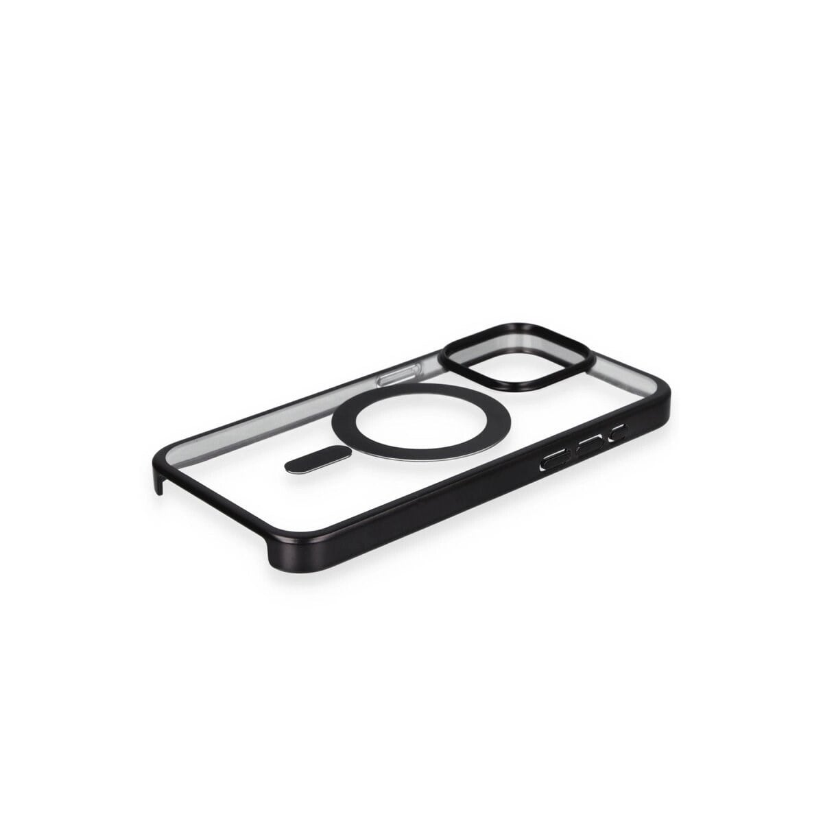 Apple İphone 15 Pro Kılıf Erozi Magsafe Kapak - Siyah