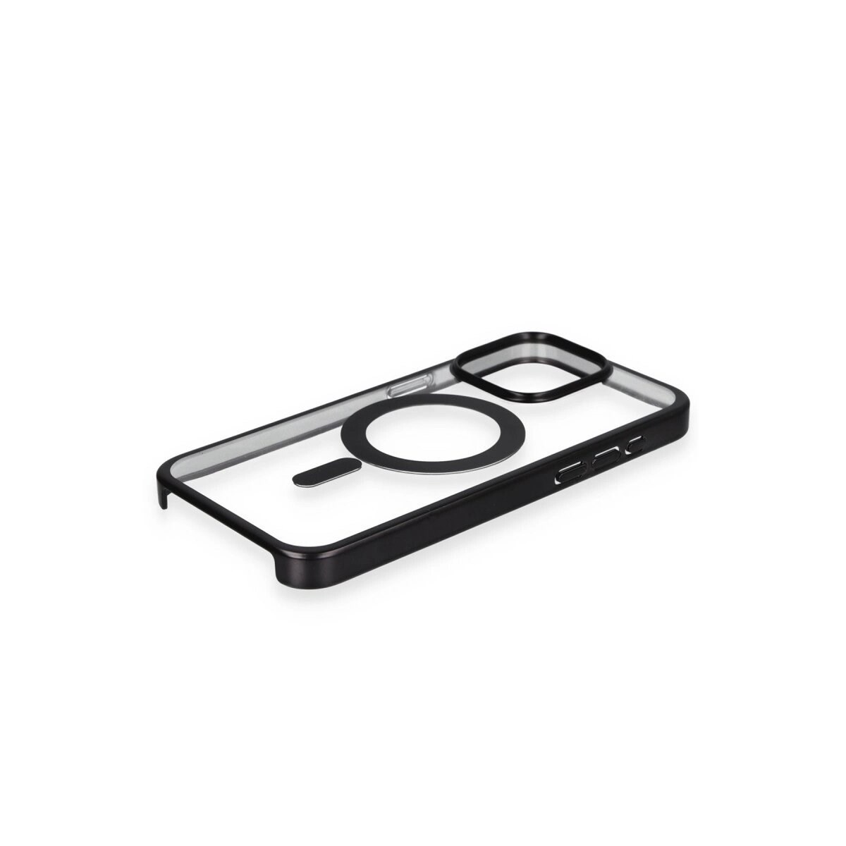Apple İphone 15 Pro Kılıf Erozi Magsafe Kapak - Siyah