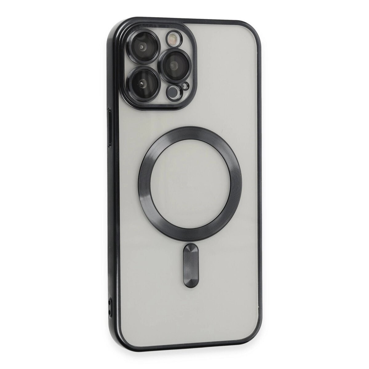 Apple İphone 15 Pro Kılıf Kross Magneticsafe Kapak - Siyah