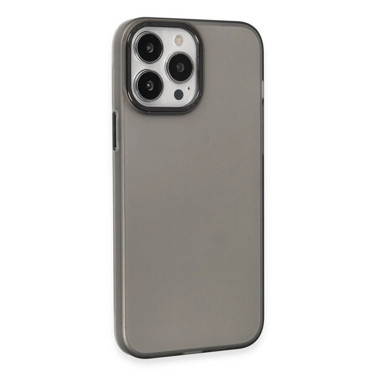 Apple İphone 15 Pro Kılıf Modos Metal Kapak - Siyah