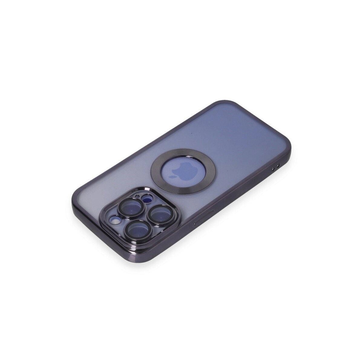 Apple İphone 15 Pro Kılıf Slot Silikon - Mor