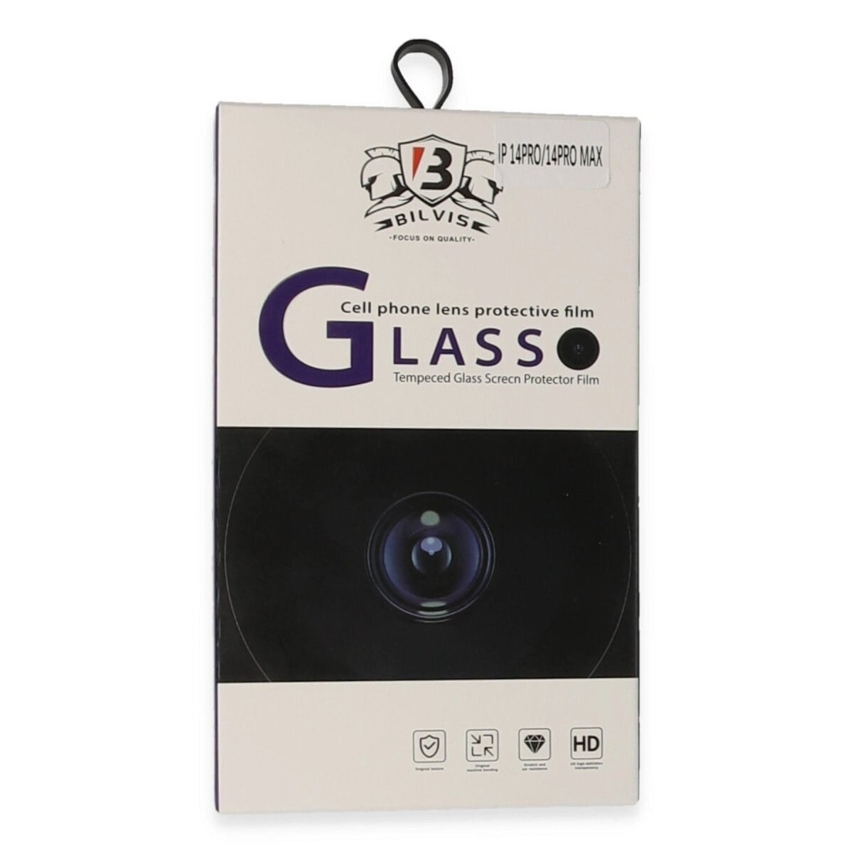 Apple İphone 15 Pro Max Bilvis Titan Kamera Lens - Siyah
