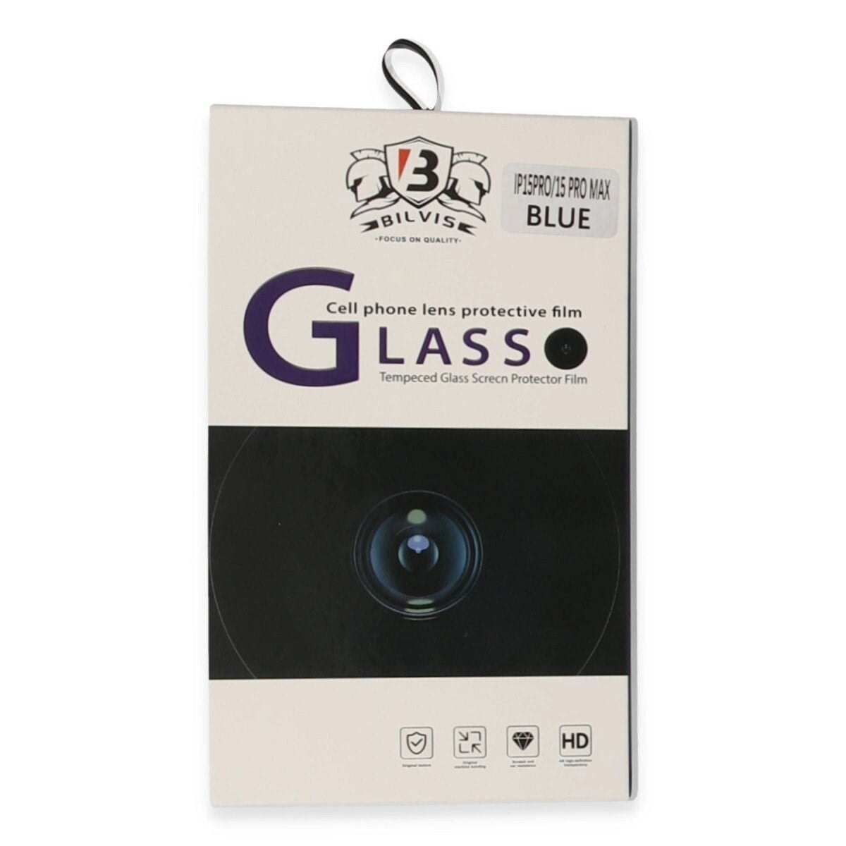 Apple İphone 15 Pro Max Bilvis Titan Kamera Lens - Lacivert