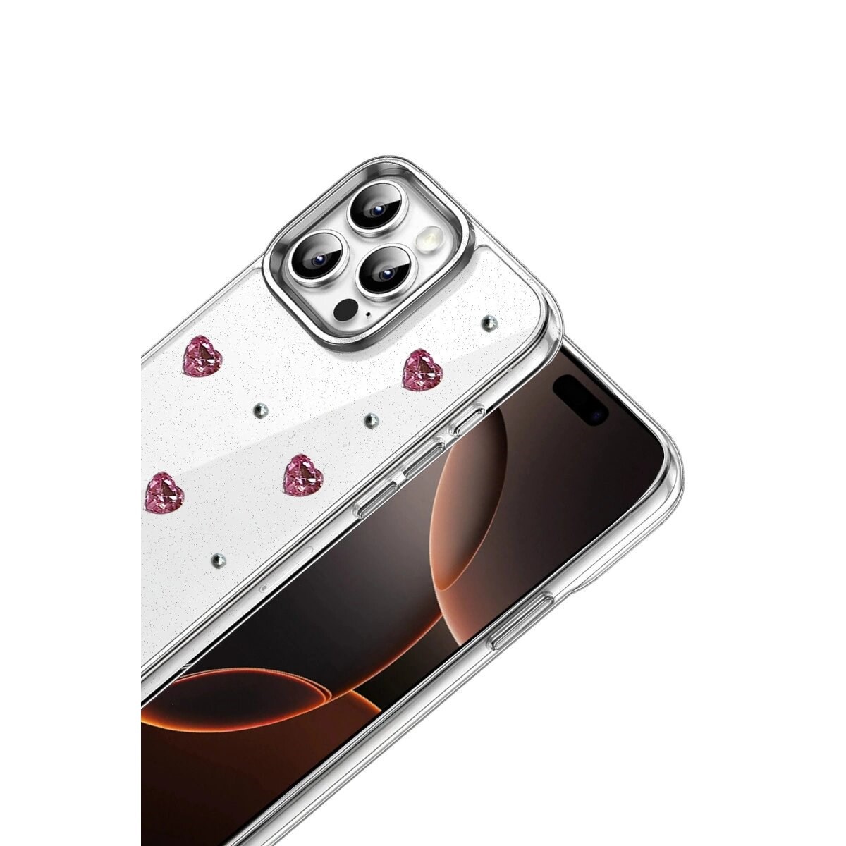 Apple İphone 15 Pro Max Fiyonk Desenli Kapak - Desen 3