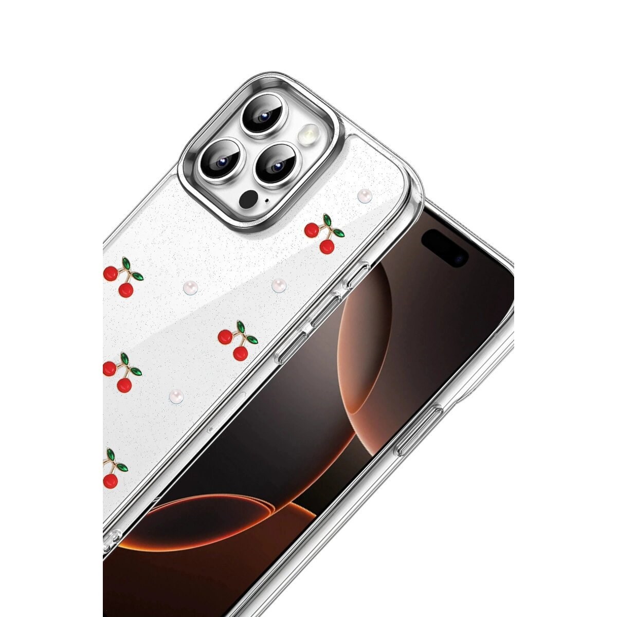 Apple İphone 15 Pro Max Fiyonk Desenli Kapak - Desen 9