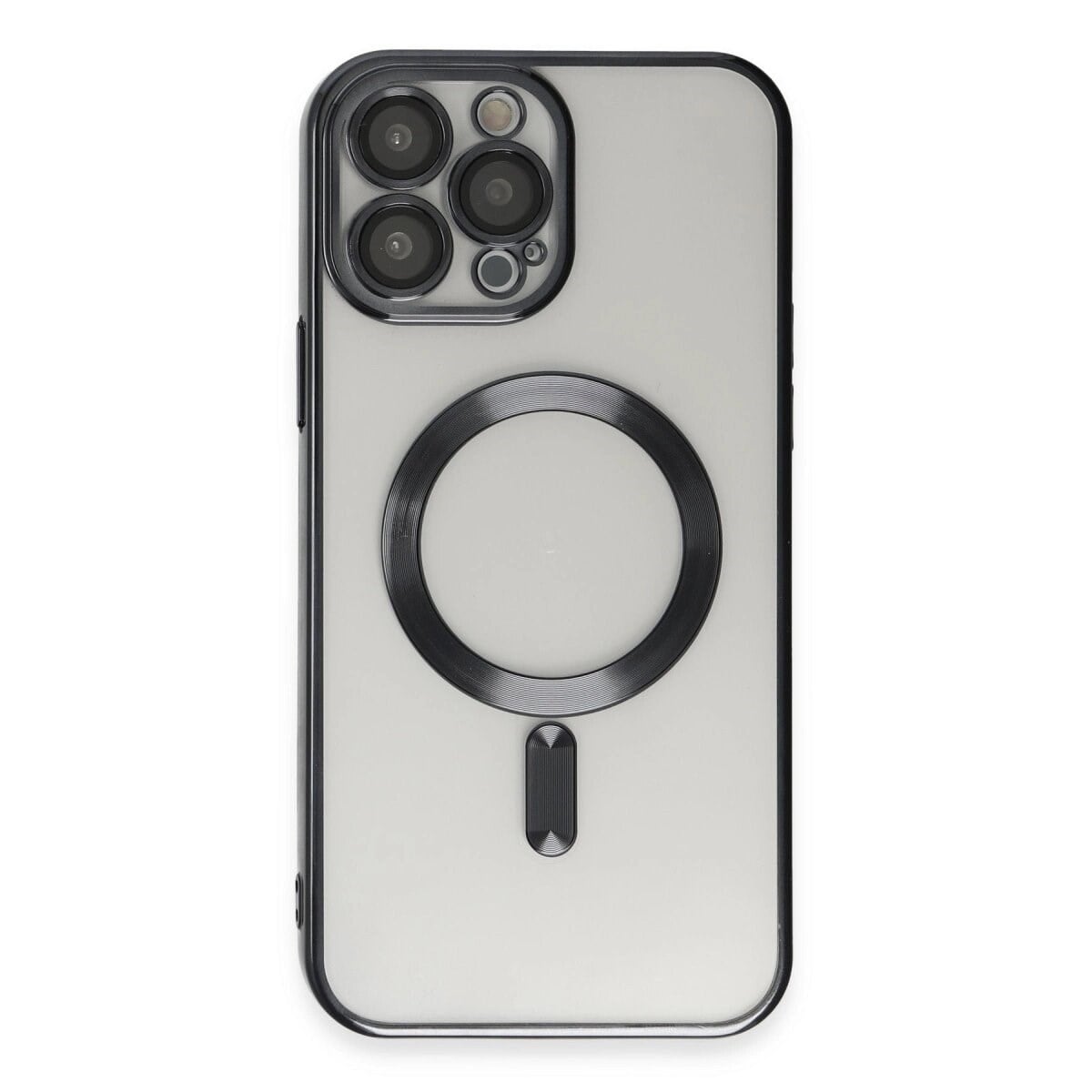 Apple İphone 15 Pro Max Kılıf Kross Magneticsafe Kapak - Siyah