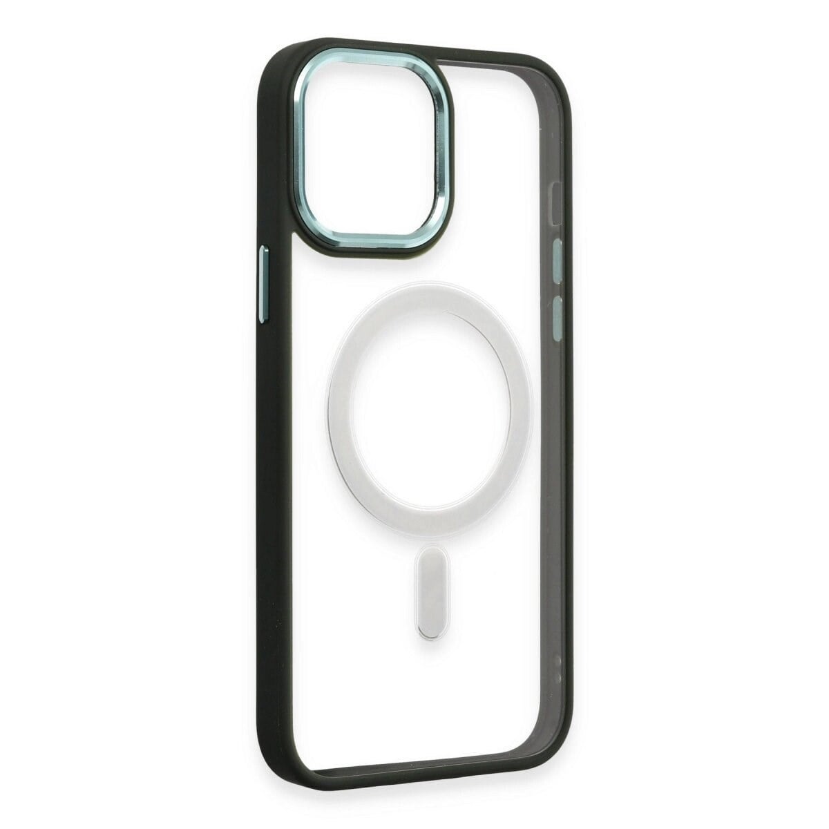 Apple İphone 15 Pro Max Kılıf Room Magneticsafe Silikon - Köknar Yeşili