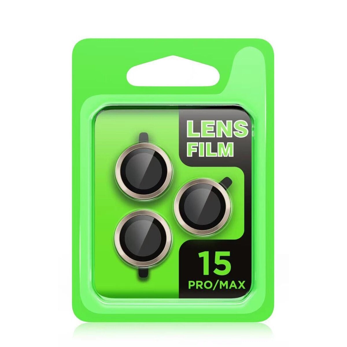 Apple İphone 15 Pro Max Raze Metal Kamera Lens - Lacivert