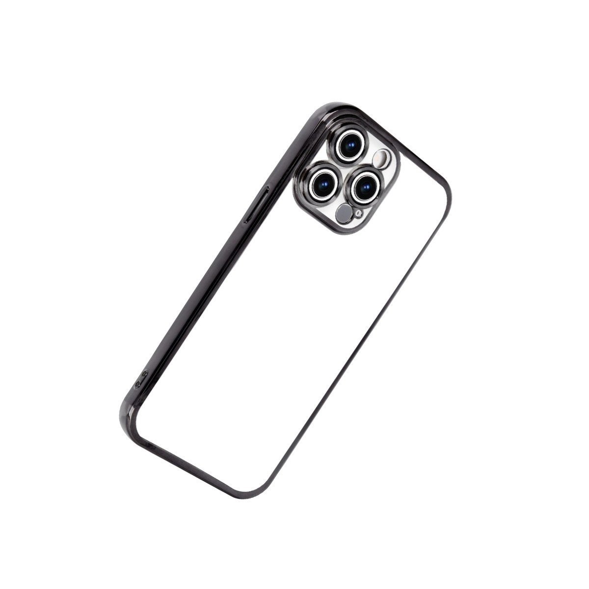 Apple İphone 15 Pro Max Razer Lensli Silikon - Siyah