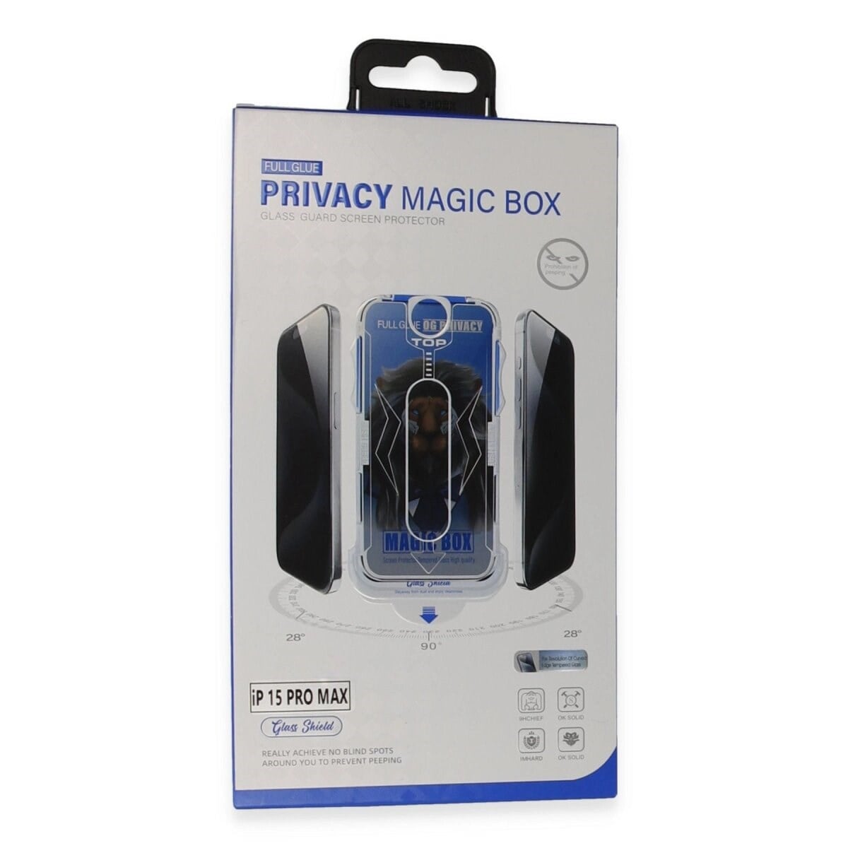 Apple İphone 15 Pro Max Vanessa Magic Hayalet Cam