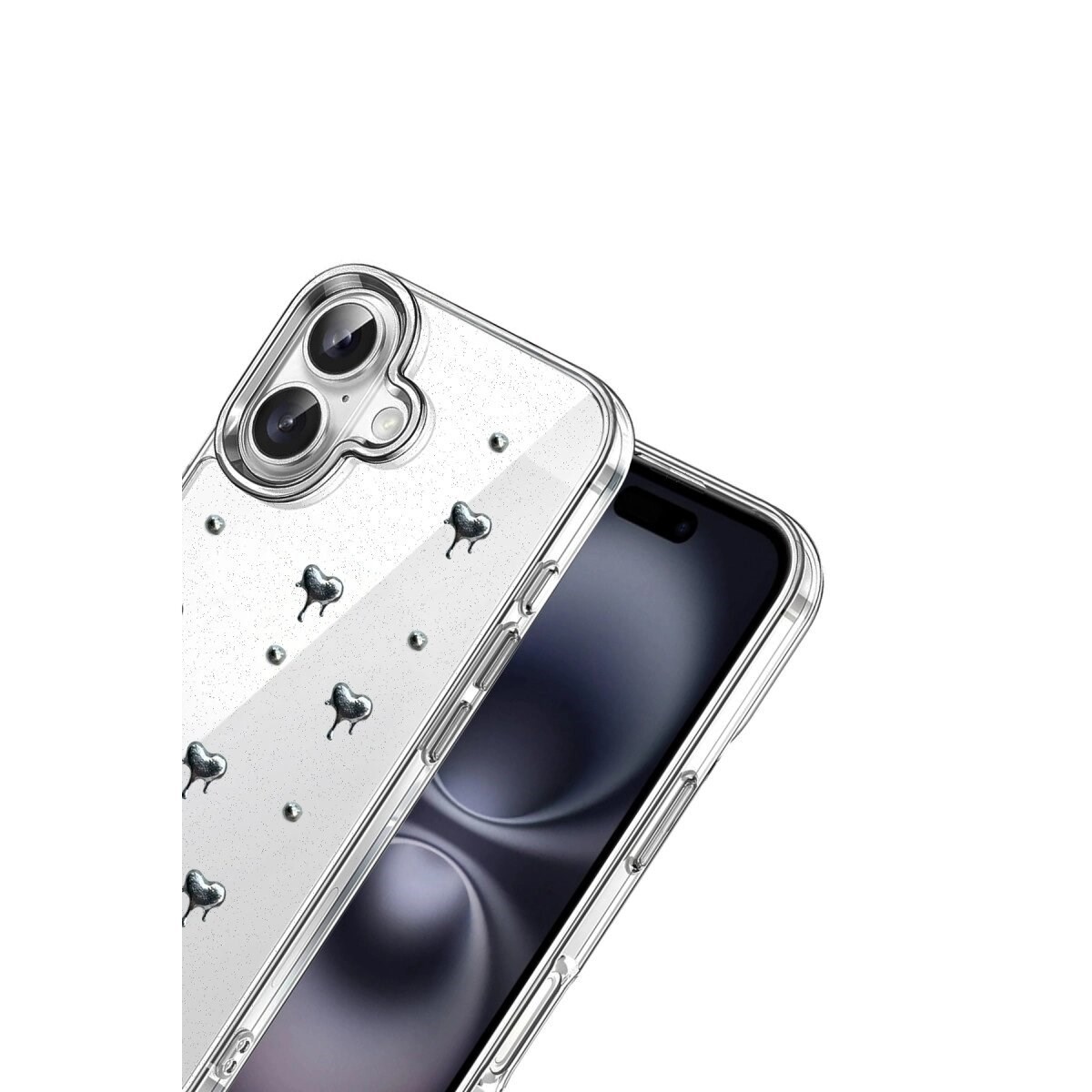Apple İphone 16 Fiyonk Desenli Kapak - Desen 1